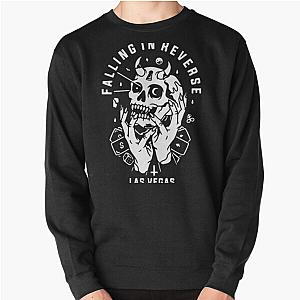 Falling In Reverse Skull Lasvegas Vintage Pullover Sweatshirt