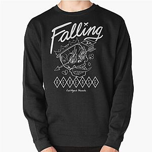 Falling In Reverse Retro Flame Skull Pullover Sweatshirt