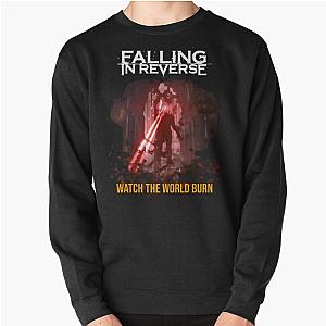 falling in reverse watch the world burn Pullover Sweatshirt