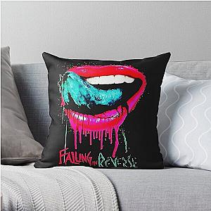 falling in reverse trending Throw Pillow