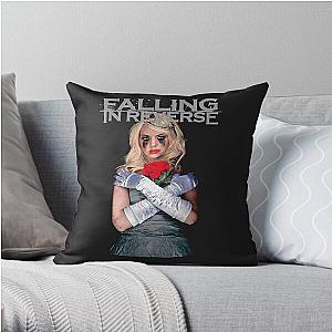 Falling In Reverse Throw Pillow