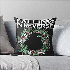 Falling In Reverse Throw Pillow