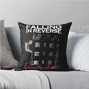 Falling In Reverse Throw Pillow