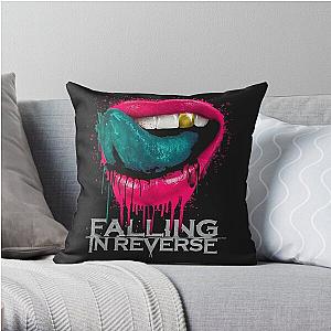 Falling In Reverse Throw Pillow