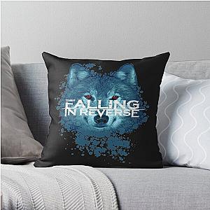 Falling In Reverse Throw Pillow