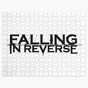 black falling in reverse logo Jigsaw Puzzle