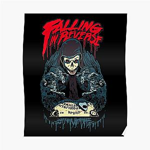 Falling In Reverse T-Shirtplay musics falling in reverse drugs lyrics gift for fans and lovers T-Shirt by LolitaGad Poster