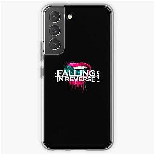 best white falling in reverse logo Samsung Galaxy Soft Case