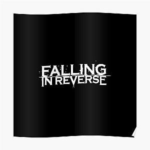 white falling in reverse logo Poster