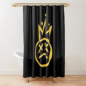 yellow fall out boy head logo Shower Curtain