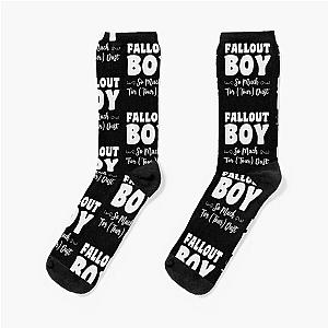 Fallout Boy, So Much For Tour Dust, Boy Gift, Fallout Gift, Son Gift Socks