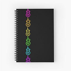 Rainbow fob Spiral Notebook