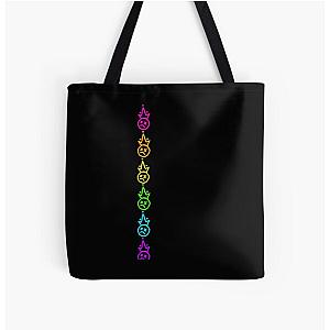 Rainbow fob All Over Print Tote Bag