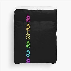 Rainbow fob Duvet Cover