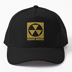 Fallout Shelter Sign Baseball Cap