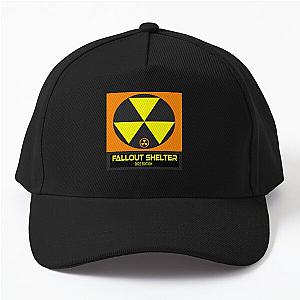 Fallout Shelter Sign Baseball Cap