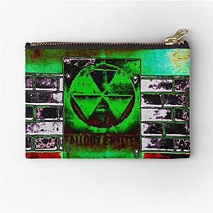Radioactive Fallout Shelter Atomic Zipper Pouch