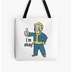 Fallout Shelter All Over Print Tote Bag