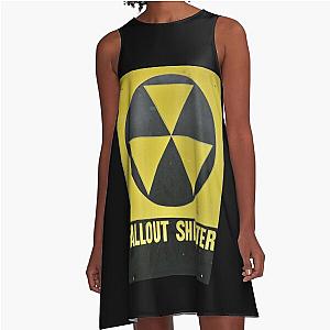 Fallout Shelter Sign Dress