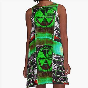 Radioactive fallout shelter atomic A-Line Dress