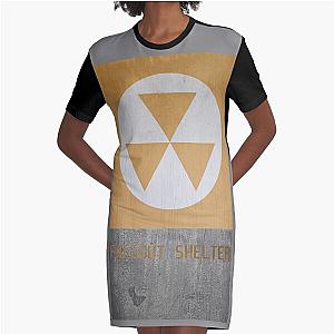 Fallout Shelter Post Nuclear War T Shirt Dress
