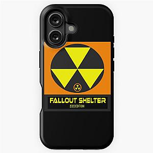 Fallout Shelter Sign iPhone Tough Case cleaned title: Fallout Shelter iPhone Tough Case