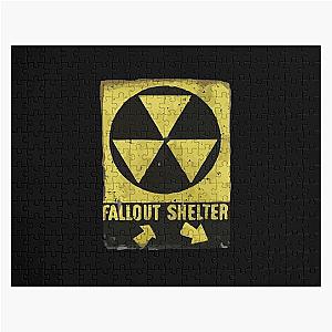 Fallout Shelter Sign Jigsaw Puzzle