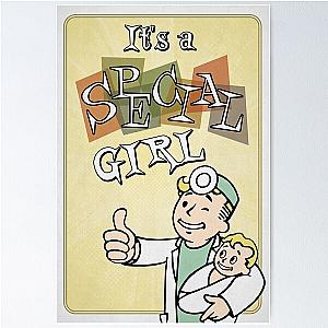 Congratulations on your new Baby Girl - (Gender Reveal) Yellow Poster