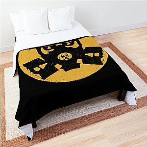 Funny Nuclear Fallout Shelter Vintage Grunge Comforter