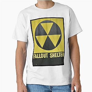 Fallout Shelter Sign Classic T-Shirt