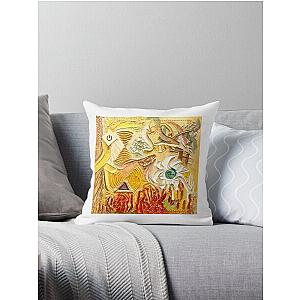 Fallout shelter throw pillow
