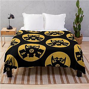 Funny Nuclear Biohazard Fallout Shelter Vintage Blanket