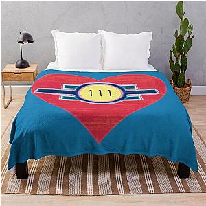 Fallout Love Heart Throw Blanket