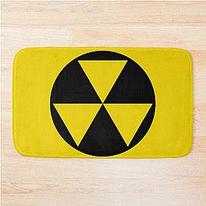 Fallout Shelter Metal Sign Bath Mat