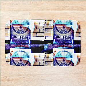Fallout shelter atomic mushroom cloud bath mat