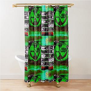 Radioactive Fallout Shelter Atomic Shower Curtain