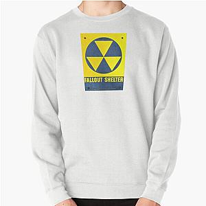 Fallout Shelter Sign Pullover Sweatshirt