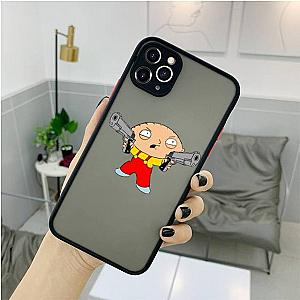 Family Guy Cases - Stewie Griffin Guns Black iPhone Classic Case