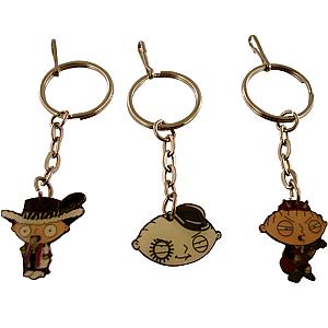 Family Guy Keychains - Family Guy Stewie Keychain Set ST0508