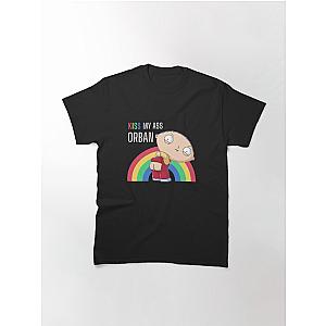 Family Guy T-Shirts - Stewie says: Kiss my ass Orban Classic T-Shirt