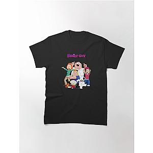 Family Guy T-Shirts - keeps Stewie in check while sipping martinis Classic T-Shirt