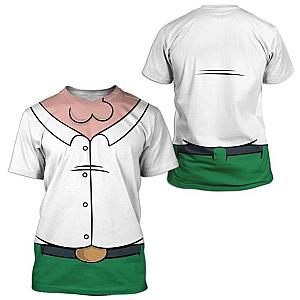 Family Guy T-shirts - Fashion Men T-shirt cartoon Family Guy Printed 3d T-shirt Cosplay AL0508