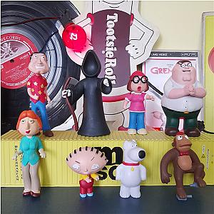 Family Guy Figures &amp; Toys - Family Doll Model Guying Figure Ornament Accessories AL0508