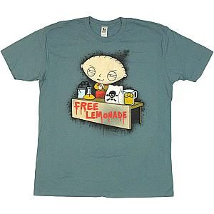 Family Guy T-Shirts - Family Guy Stewie Free Lemonade T Shirt Sheer ST0508