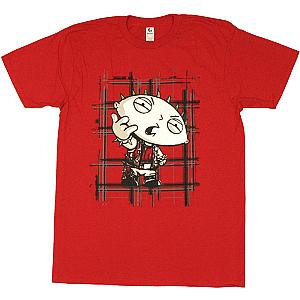 Family Guy T-Shirts - Family Guy Stewie Punk T Shirt Sheer ST0508