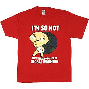 Family Guy T-Shirts - Family Guy Stewie So Hot T Shirt ST0508