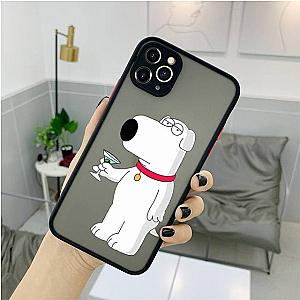 Family Guy Cases - Brian Griffin Drinking Black iPhone Classic Case