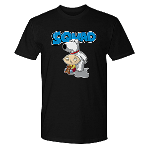 Family Guy T-Shirts - Family Guy Squad Adult Short Sleeve T-Shirt SH0508