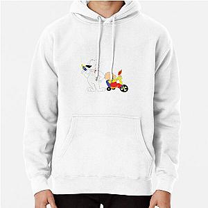 Family Guy Hoodies - Family guy stewie griffin and brain griffin Pullover Hoodie