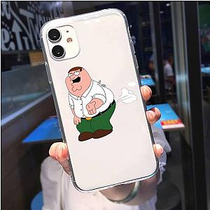 Family Guy Cases - Peter Griffin Farts Transparent iPhone Classic Case